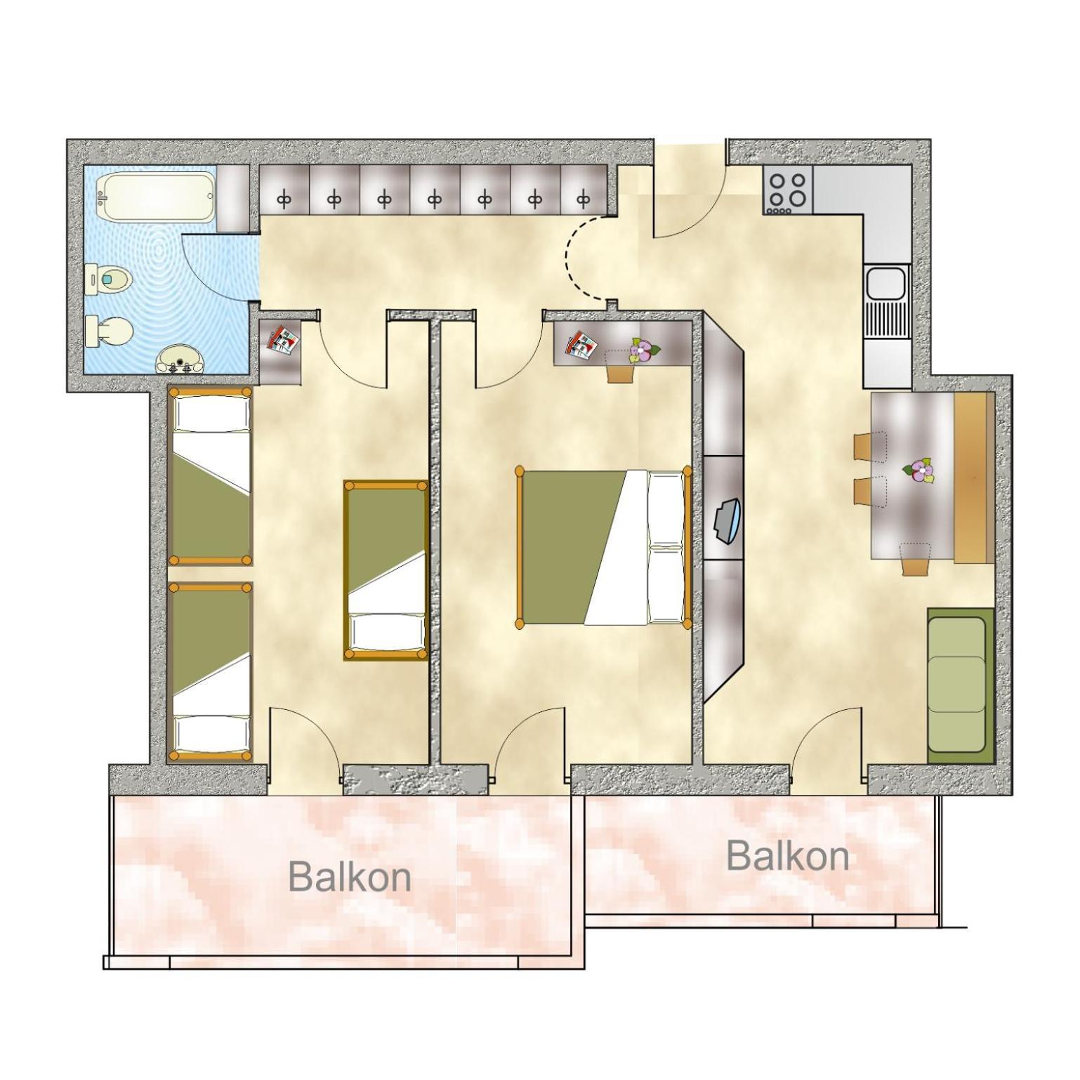 Mountain Living Apartments 산발렌티노알라무타 외부 사진